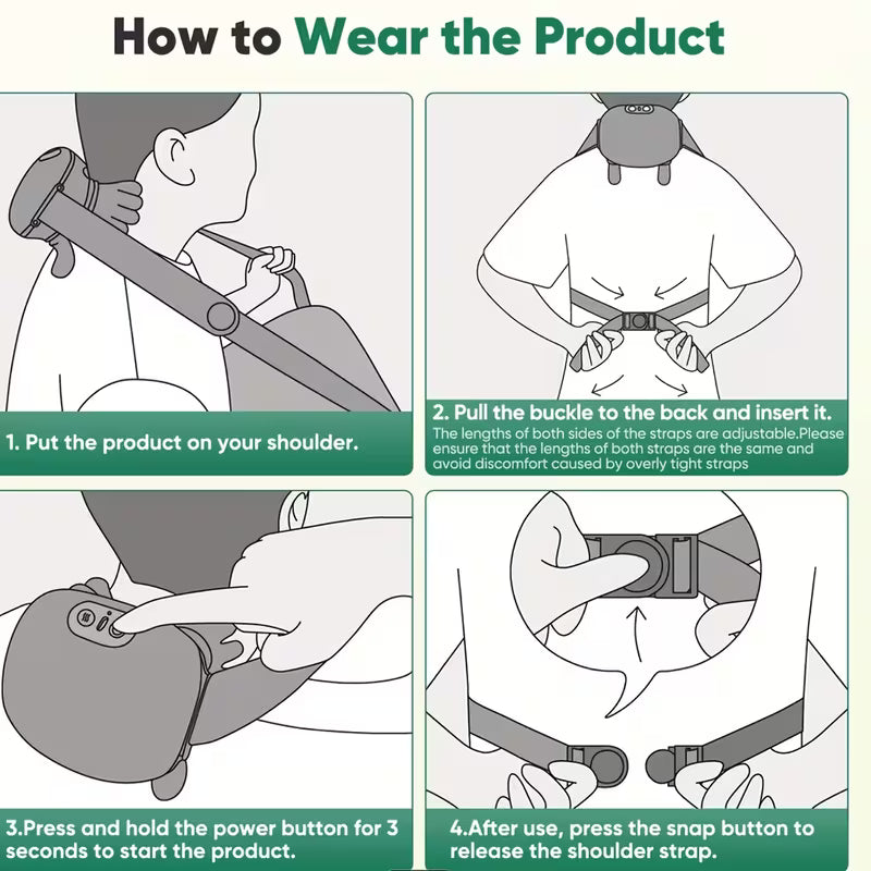 ReliefPro™ Smart Neck Relief Massager