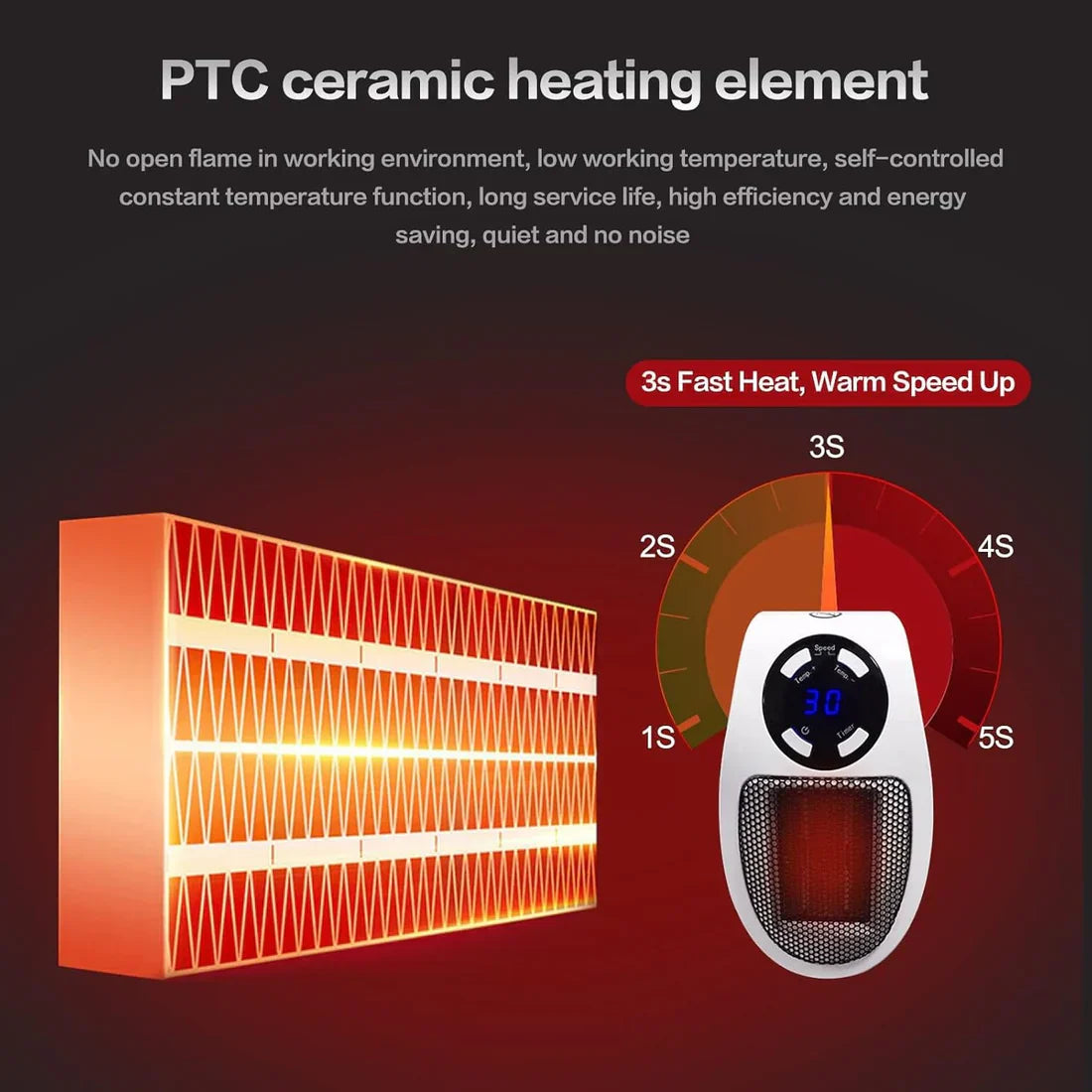 CozyRoom™ - Fanless Electric Heater